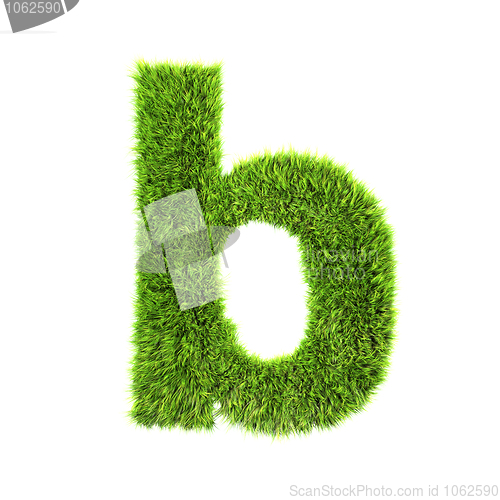 Image of grass lower-case letter