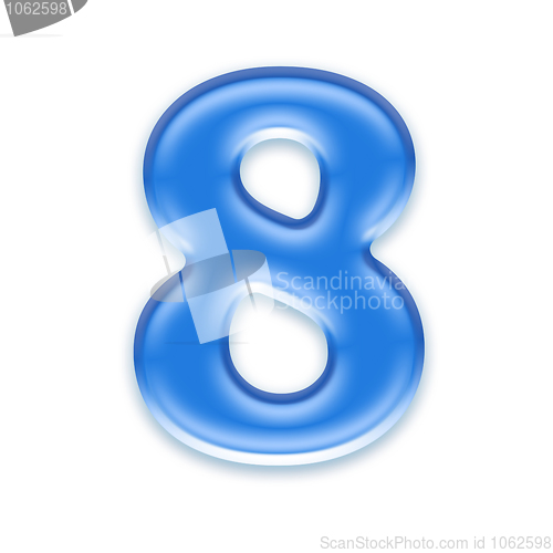 Image of Aqua number