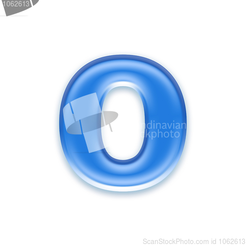Image of Aqua letter