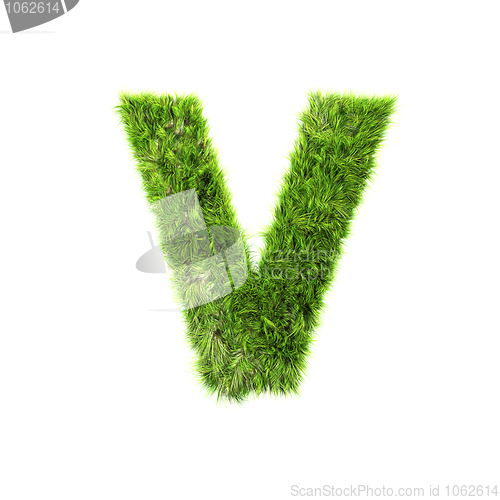 Image of Grass letter