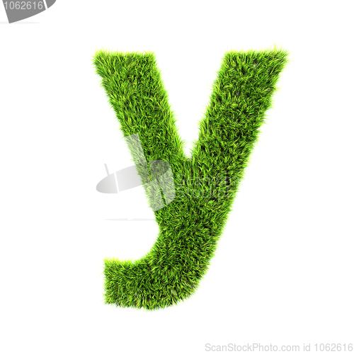 Image of grass lower-case letter