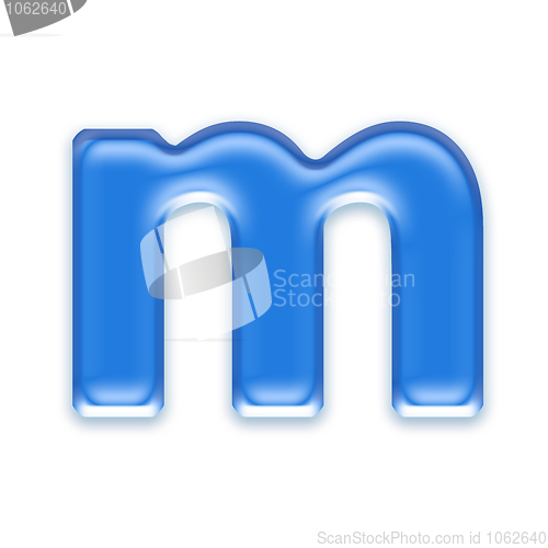 Image of Aqua letter