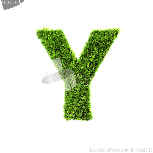 Image of Grass letter