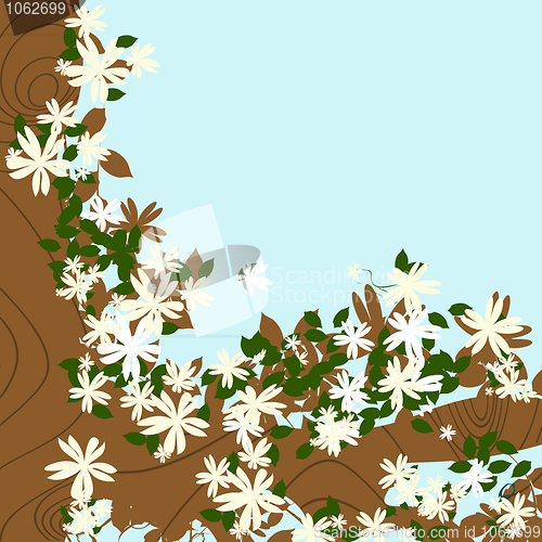 Image of Blossom tree background