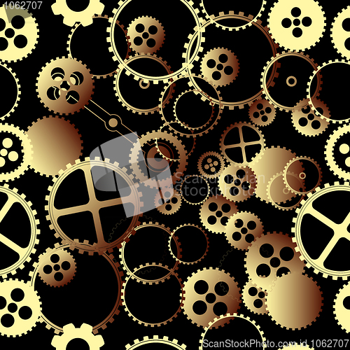 Image of Clockwork gears pattern