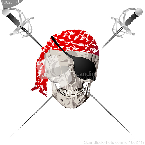 Image of Pirate skull