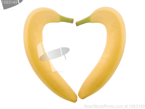 Image of banana heart