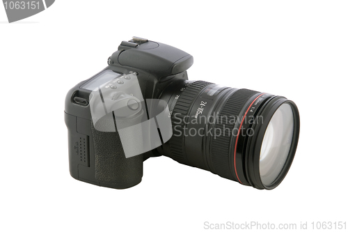 Image of DSLR photo camera 