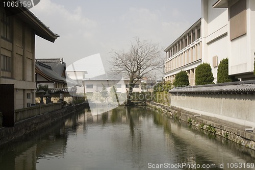Image of Pond in Kyoto Japan  