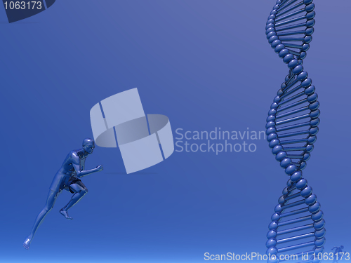 Image of running man