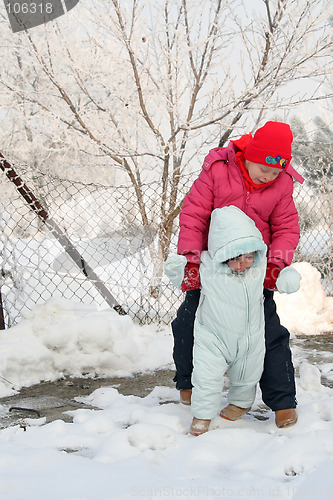 Image of On the snow