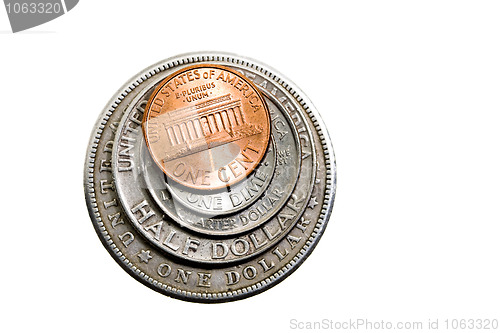 Image of American coins