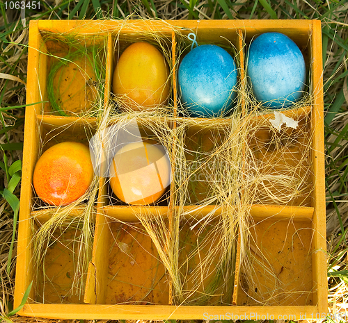 Image of Colored Easter Eggs