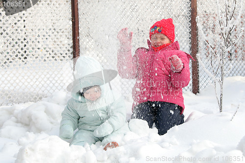 Image of On the snow