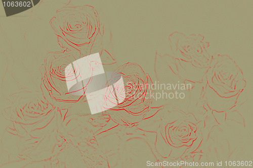 Image of floral background