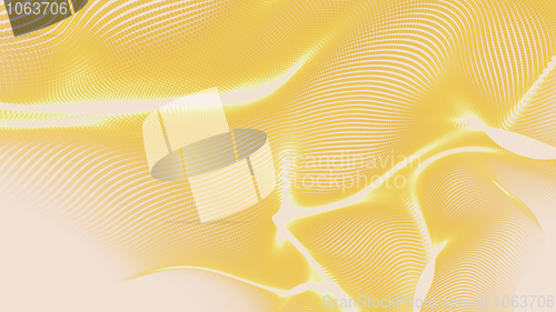 Image of Abstract yellow Science Background Design