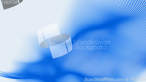 Image of Abstract blue Science Background Design