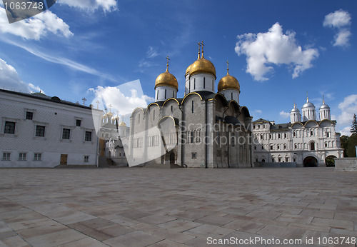 Image of Cathedral of the Assumption in the Kremlin.