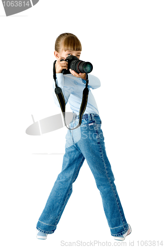 Image of The girl - photographer