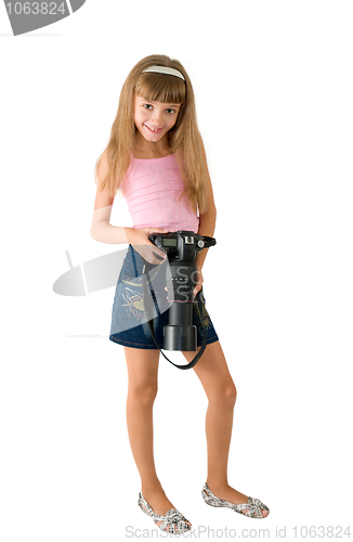 Image of The girl - photographer