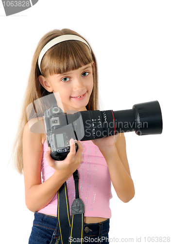 Image of The girl - photographer