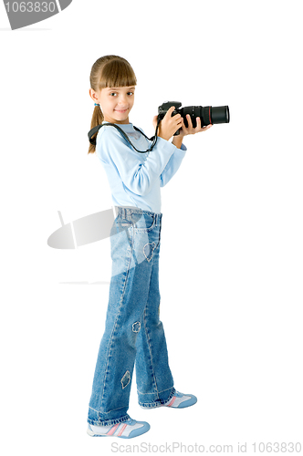 Image of The girl - photographer