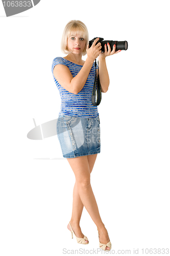 Image of The lady - photographer