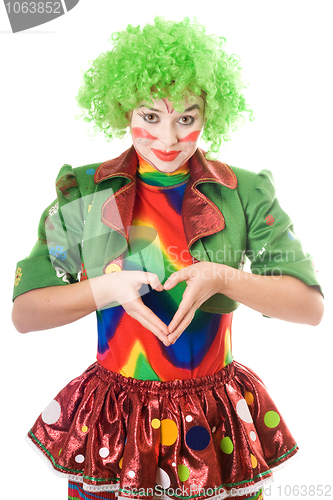 Image of Female clown