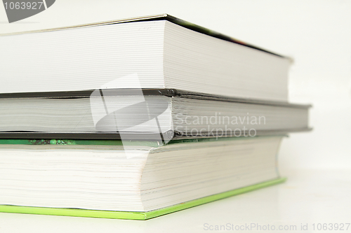 Image of A stack of books