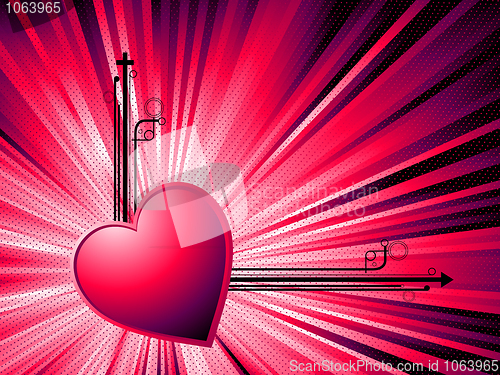 Image of Abstract Valentine