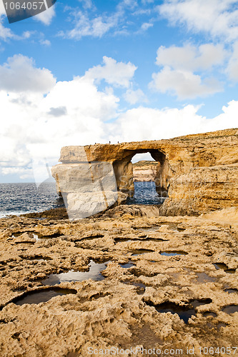 Image of Natural rock arch Azure Window, Gozo