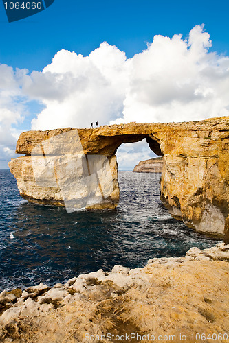 Image of Natural rock arch Azure Window, Gozo