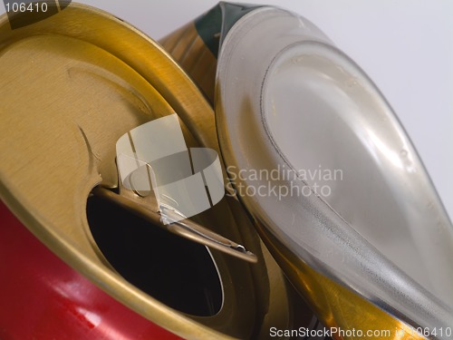 Image of Bent beer can