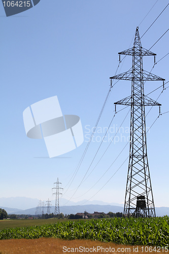 Image of High tension electricity