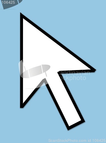 Image of Cursor arrow pointer