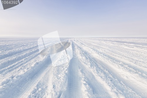 Image of Snowy tracks