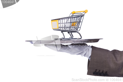 Image of Serving the best shopping service