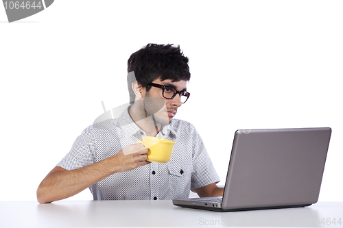 Image of Young modern student