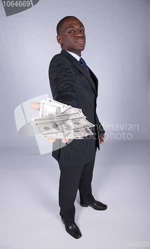 Image of Rich african businessman 