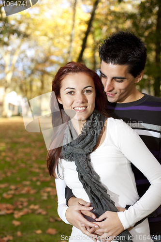 Image of Love and affection between a young couple