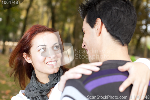 Image of Love and affection between a young couple