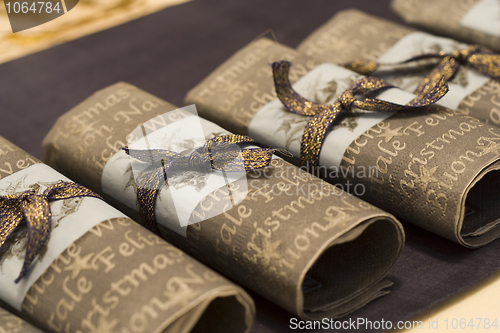 Image of Christmas table