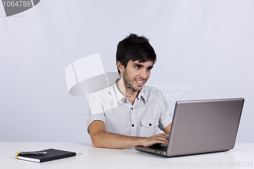 Image of Young modern student