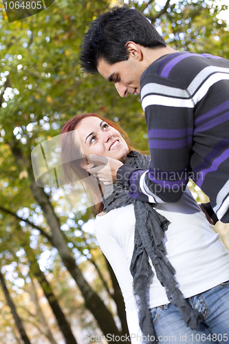 Image of Love and affection between a young couple