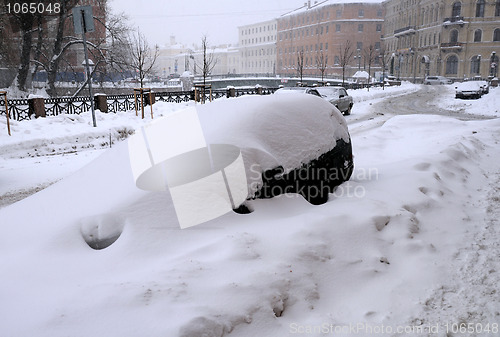 Image of Saint-Petersburg Under Snow