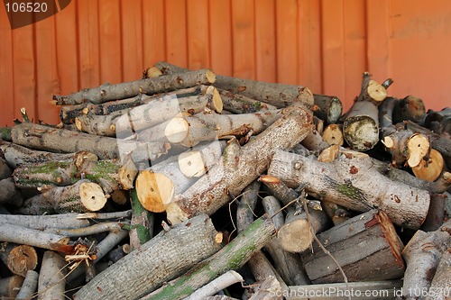 Image of Pile of firewood