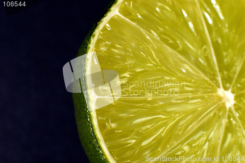 Image of lemon fragment