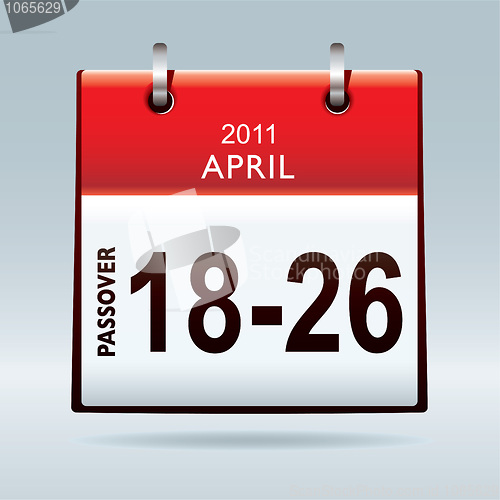 Image of Passover calendar 2011