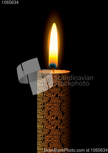 Image of Birthday candle