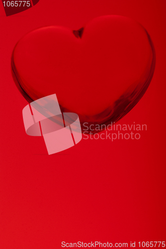 Image of Acrylic heart shape miniature